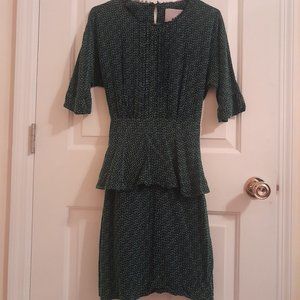 Jason Wu green ( pattern ) beautiful vintage dress